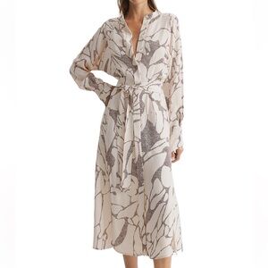 Reiss long sleeve dress